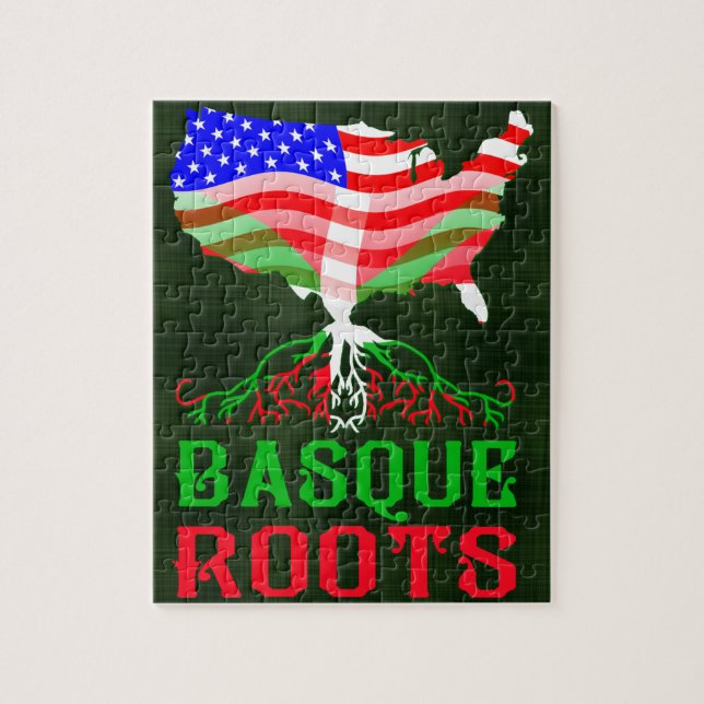 Quebra-cabeça Raízes Americanas Bascas (Vertical)