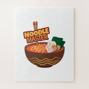 Quebra-cabeça Ramen Noodle Master Funny Japanese Gift Idea