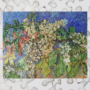 Quebra-cabeça Ramos de Castanheira em Flor por Vincent van Gogh