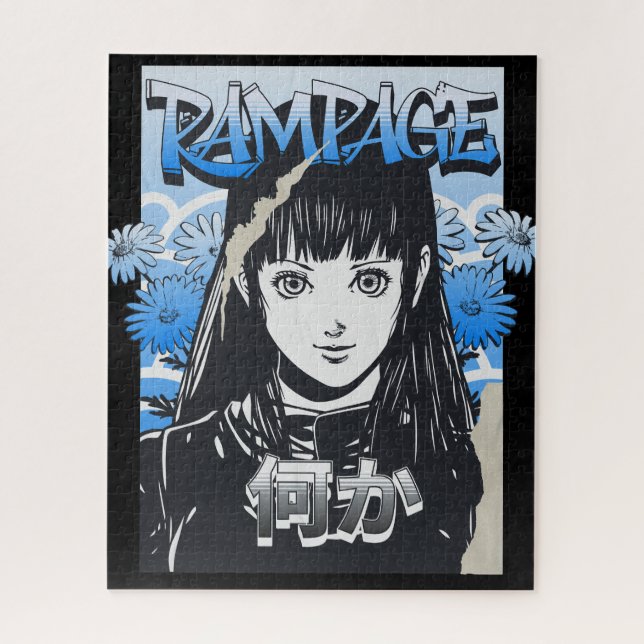 Quebra-cabeça Rampage in Bloom: Sombras sob o Céu que evoca (Vertical)