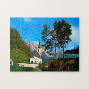 Quebra-cabeça Ramsau Berchtesgadener Alemanha.