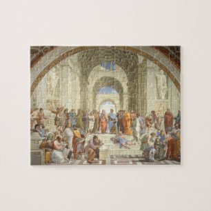 Quebra-cabeça Raphael - Escola de Atenas