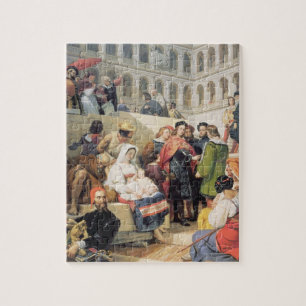 Quebra-cabeça Raphael no vaticano, 1832 (óleo em canvas)