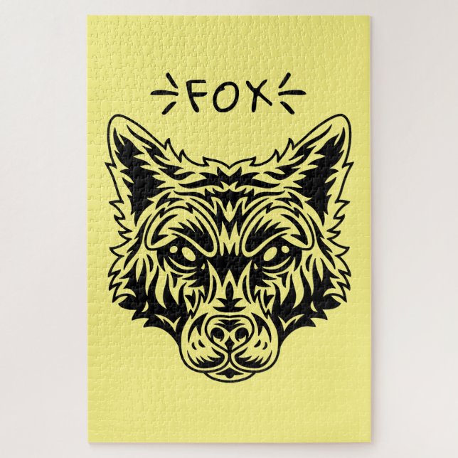 Quebra-cabeça Raposa (Vertical)