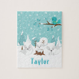 Quebra-cabeça Raposa Árctica Wonderland