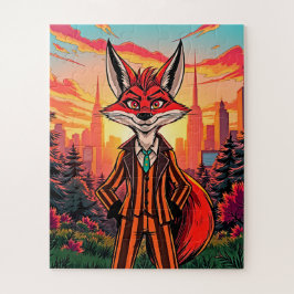 Quebra-cabeça Raposa-rapa