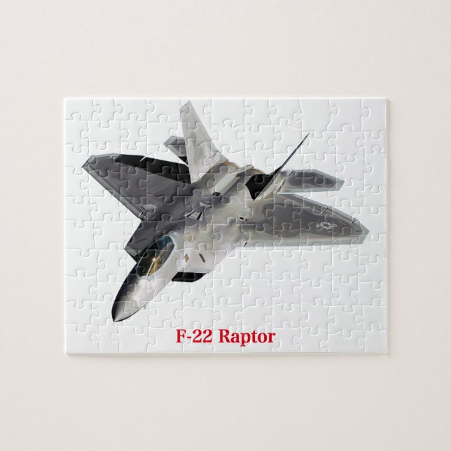 Quebra-cabeça Raptor F-22 (Horizontal)