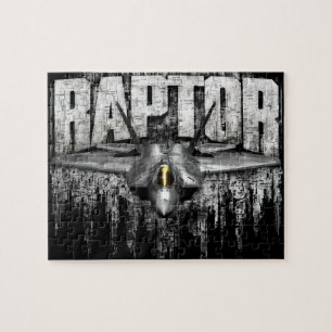 QUEBRA-CABEÇA RAPTOR F-22