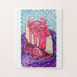 Quebra-cabeça Raspberry Cake