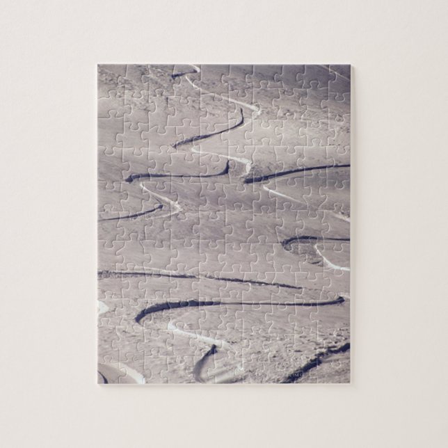 Quebra-cabeça Rastreios de esqui (Vertical)