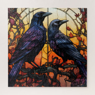 Quebra-cabeça Ravens de Vidro Estreito