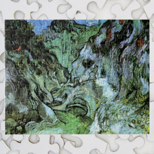 Quebra-cabeça Ravina de Les Peiroulets por Vincent van Gogh