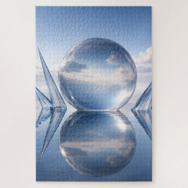 Quebra-cabeça Real glass, fear and ref