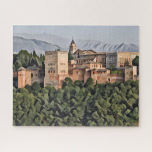 Quebra-cabeça Real Spain- Granada Jigsaw Puzzle