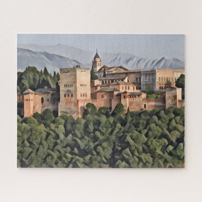 Quebra-cabeça Real Spain- Granada Jigsaw Puzzle (Horizontal)