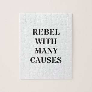 Quebra-cabeça Rebel Com Muitas Causas