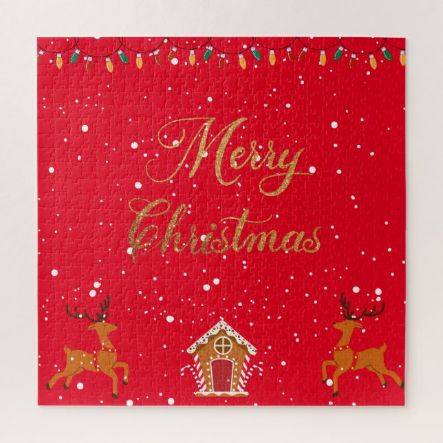 Quebra-cabeça Rebelde e doce - feriado natal (Vertical)