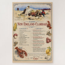 Receita Tradicional de Clambake da Nova Inglaterra