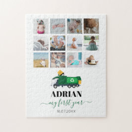 Quebra-cabeça Reciclagem Garbage Truck Baby Boy 1rua Ano Fotos