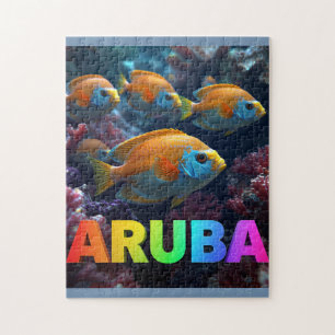Quebra-cabeça Recife de coral em aruba