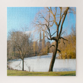 Quebra-cabeça Recurso Água Central Park Nova Iorque