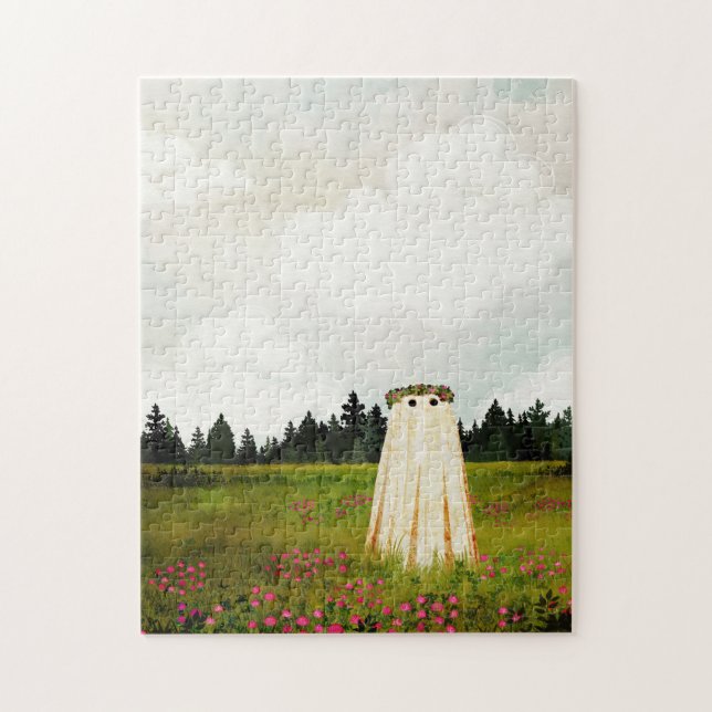 Quebra-cabeça Red Clover Ghost (Vertical)