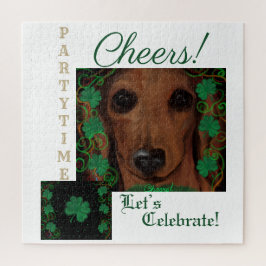 Quebra-cabeça Red Dachshund