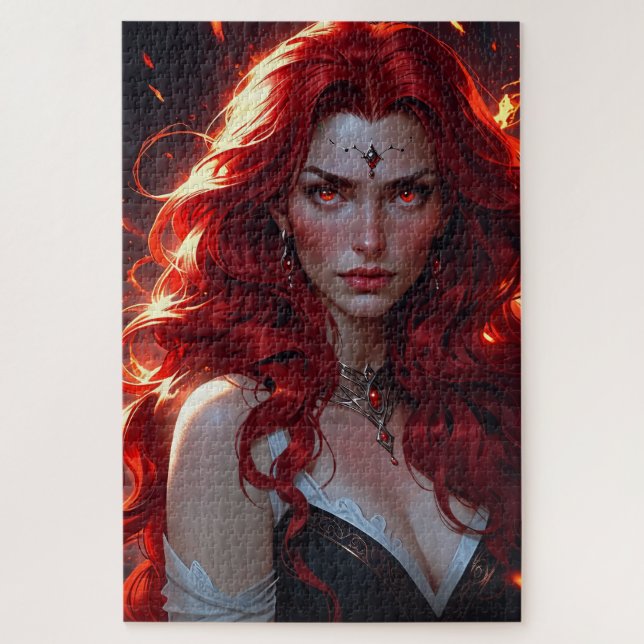 Quebra-cabeça Red Hired Sourcerous (Vertical)