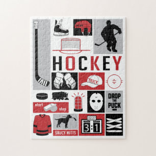 Quebra-cabeça Red Hockey Elek Stick