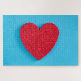 Quebra-cabeça Red Love Heart