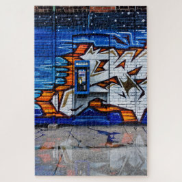 Quebra-cabeça Reflexão da Versão de Cor do Phone Booth 12