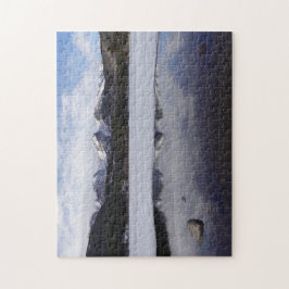 Quebra-cabeça Reflexão de inverno Sprague Lake Rocky Mtn Natl Pa