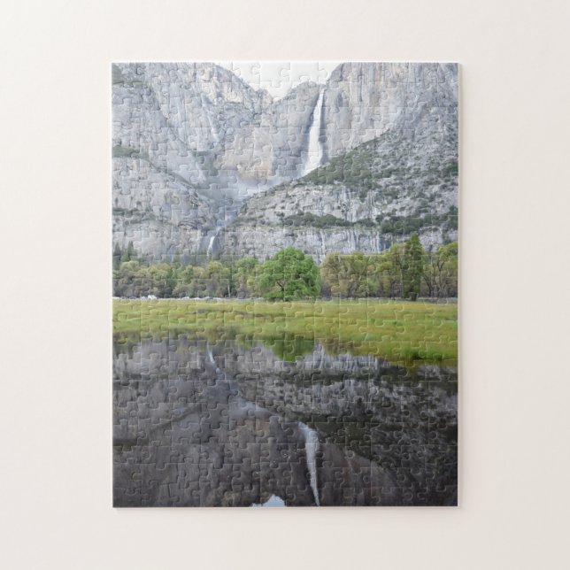 Quebra-cabeça Reflexão do Yosemite - 11x14 - 252 pcs. (Vertical)