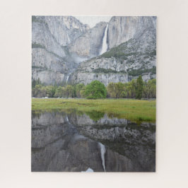 Quebra-cabeça Reflexão do Yosemite: 16x20 - 520 pcs.