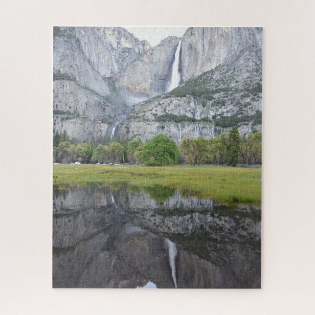 Quebra-cabeça Reflexão do Yosemite: 16x20 - 520 pcs. (Vertical)