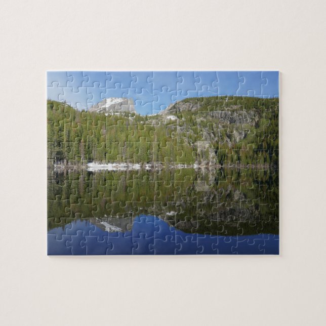 Quebra-cabeça Reflexo do Bear Lake I (Horizontal)
