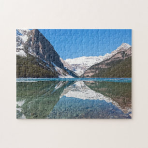 Quebra-cabeça Reflexo no Lago Louise - Banff NP, Canadá