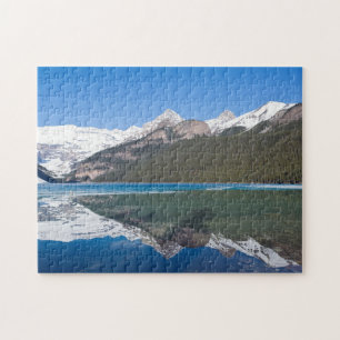 Quebra-cabeça Reflexo no Lago Louise - Banff NP, Canadá