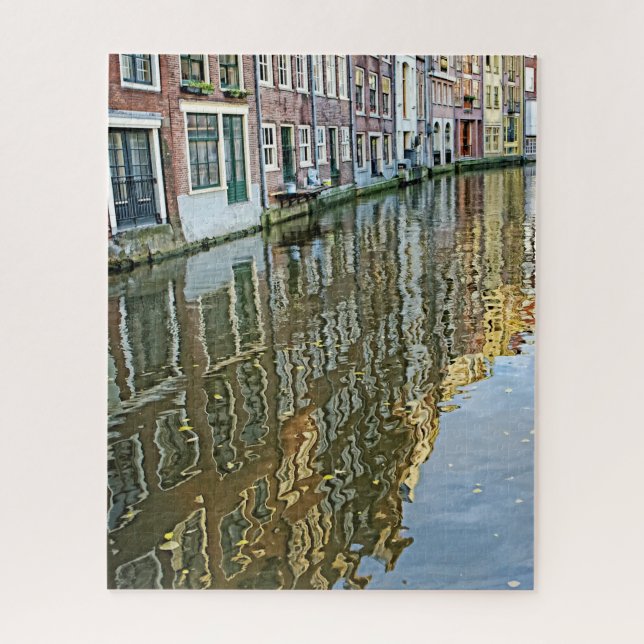 Quebra-cabeça Reflexões de Amsterdã - 16x20 - 520 pcs. (Vertical)