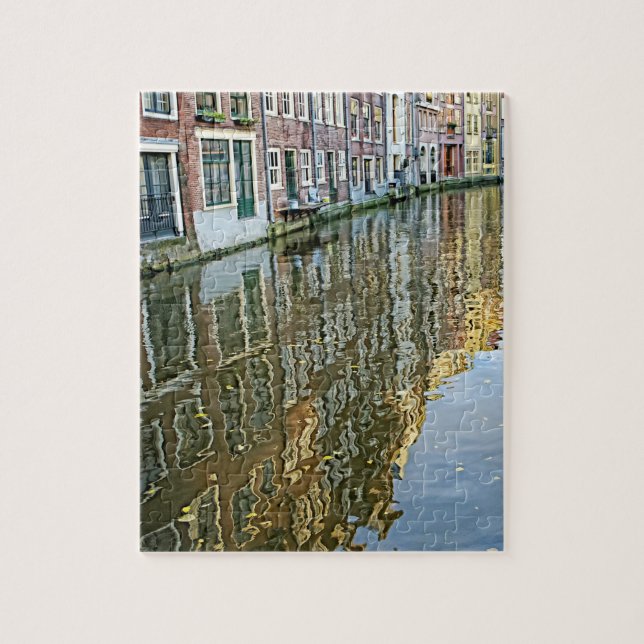 Quebra-cabeça Reflexões de Amsterdã - 8x10 - 110 pcs. (Vertical)