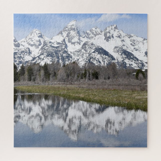 Quebra-cabeça Reflexões do Grand Tetons - 20x20 - 676 pcs (Vertical)