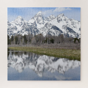 Quebra-cabeça Reflexões do Tetons grande - 20x20 - 676 PCes