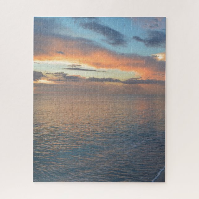 Quebra-cabeça Reflexões Sunset Na Água (Vertical)