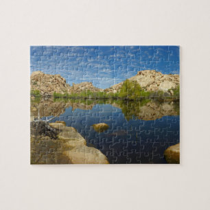 Quebra-cabeça Refllexão da Barker Dam em Joshua Tree II