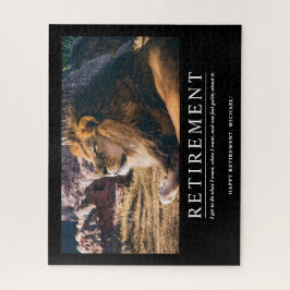 Quebra-cabeça Reforma Personalizada Personalizada do Lion de Rel