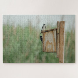 Quebra-cabeça refúgio de pássaros em Nova Jersey