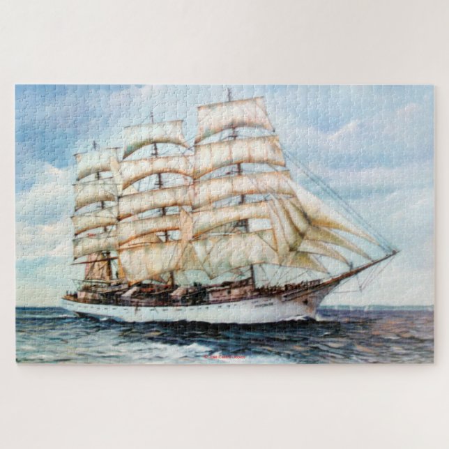 Quebra-cabeça Regata Cutty Sark (Horizontal)