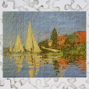 Quebra-cabeça Regata em Argenteuil por Claude Monet
