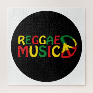 Quebra-cabeça Reggae Music design, reggae art