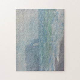 Quebra-cabeça Regnvaer Etretat por Claude Monet